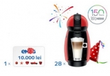 Castiga un voucher eMAG de 10.000 de lei si 28 de aparate Nescafe Dolce Gusto Picollo Red