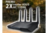 Castiga 2 routere wireless ASUS AC1200G Plus