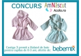 Castiga un halatel baie de la Bebemix.ro