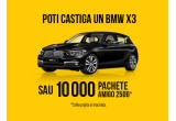 Castiga o mașina BMW X3 și 10.000 de pachete cafea Amigo