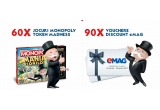 Castiga jocuri Monopoly editie limitata + vouchere discount eMAG