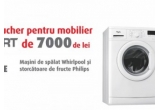 Castiga un voucher de 7000 lei, 7 masini de spalat sau 28 storcatoare de fructe