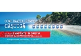 Castiga o vacanta de o saptamana in Grecia sau cutii cu produse Olympus