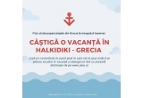 Castiga un sejur de 7 nopti in Halkidiki, bratul Kassandra – Grecia