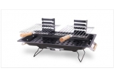 Castiga o tigaie grill Ceramica Delicia + pereche de sandale pure + set perne clasice Dormeo Siena + gratar portabil