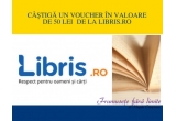 Castiga un voucher in valoare de 50 de Ron de la Libris.ro