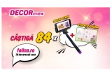 Castiga lunar selfie-stick-uri sau stickere de perete