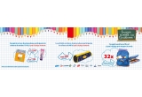 Castiga 3.500 caiete, 1.100 paste de dinți Signal, 500 de penare și 32 de ghiozdane echipate complet pentru școala