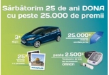 Castiga 3 mașini Ford Fiesta Trend, 25 excursii la Ierusalim sau alte premii