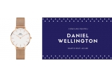 Castiga ceasul de dama Daniel Wellington de culoare auriu-roz