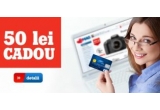 Castiga garantat 50 ron inapoi pe card