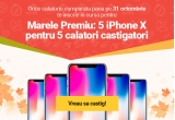 Castiga un iPhone X sau garantat alte zeci de premii