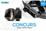 Castiga un smartwatch Bluboo uWatch Negru