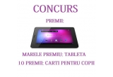 Castiga o Tableta sau unul dintre celelalte 10 premii constand in carti pentru copii