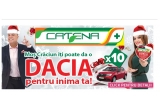 Castiga 10 masini Dacia