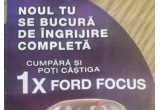 Castiga un Ford Focus, 10 cosuri de ingrijire, 1 sejur la SPA, 10 vouchere Kaufland 200 lei