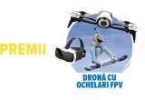Castiga una din cele 15 Drone cu ochelari virtuali