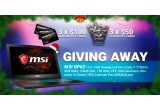 Castiga un laptop de gaming MSI GP62 15.6 inch FHD