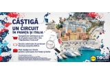 Castiga un circuit in Franta si Italia