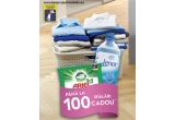 Castiga un set de detergent Ariel & balsam Lenor pentru 100 de cicluri de spalare