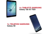 Castiga un telefon Samsung S8, sau o tableta Samsung Tab S3