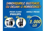 Castiga 20 x 2.000 de lei, 67 roboți bucatarie Philips și 67 cafetiere Philips