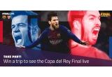 Castiga 2 bilete la finala Cupei Spaniei cu cazare si transport