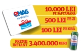 Castiga vouchere eMAG de 10000, 500 si 100 ron sau 3400000 sticle de bere Neumarkt