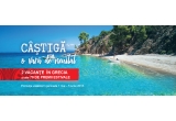Castiga o vacanta de o saptamana in Grecia sau cutii cu produse Olympus