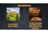 Castiga o vacanta in Elvetia sau vouchere discount 30% pentru Pizza Hut și Pizza Hut Delivery