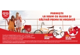 Castiga 10 biciclete Pegas, 50 x kit vara Algida