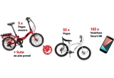 Castiga 5 biciclete electrice Pegas Dinamic Camping, 35 biciclete Pegas Cutezator și 105 smartphone-uri Vodafone N8