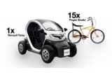 Castiga o mașina electrica Renault Twizy sau una dintre cele 15 biciclete Pegas Strada cu My Orange