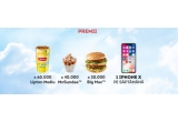 Castiga saptamanal un iPhone X sau instant vouchere McDonald's