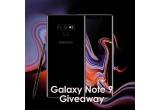 Castiga un smartphone Samsung Galaxy Note 9