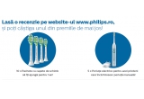 Castiga 5 periute de dinti electrice Philips Sonicare + capete de schimb pentru un an