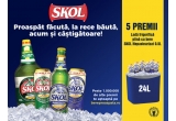 Castiga o lada frigorifica auto, electrica, și 36 de doze Skol nepasteurizat