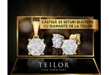 Castiga un set de bijuterii Teilor cu diamante 