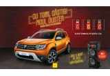 Castiga o masina Dacia Duster sau o boxa pe roti