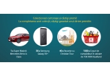 Castiga o mașina Mercedes-Benz A180, 30 Samsung Galaxy S9+, 40 vacanțe in valoare de 1.200 euro fiecare și 1.500 vouchere Kaufland de 100 lei