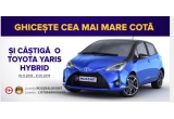 Castiga o masina Toyota Yaris Hybrid, 5 smartphone-uri iPhone 8 Plus, 5 smartphone-uri Samsung S9 si 20 biciclete marca Velors