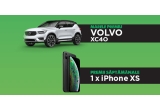 Castiga o mașina Volvo XC40 și 11 iPhone XS
