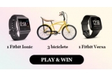 Castiga 3 biciclete DHS, un ceas Fitbit Ionic și un ceas Fitbit Versa