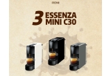 Castiga unul din cele 3 espressoare Essenza Mini C30