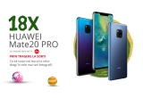 Castiga 18 telefoane Huawei MATE20 PRO + 235 AFI Gift Cards