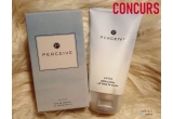 Castiga un premiul format din Parfum si Lotiune de corp Perceive