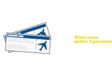 Castiga unul dintre cele 5 bilete de avion pentru 2 persoane