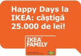 Castiga 25.000 de lei pe un card-cadou IKEA sau unul dintre cele 100 de carduri-cadou in valoare de 250 de lei