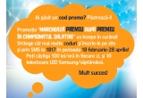 Castiga 10 TV LED Samsung pe saptamana sau 100 lei pe ora