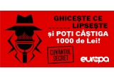 Castiga 1000 lei pe cuvant la Europa FM
